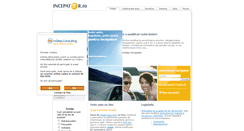 Desktop Screenshot of incepator.ro
